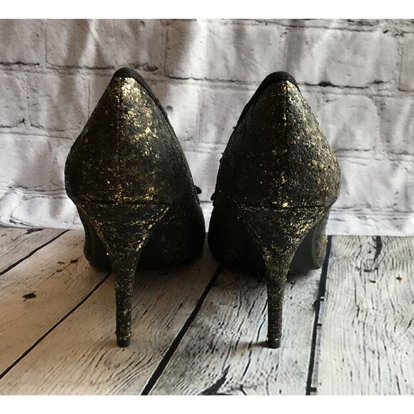 Chinese Laundry Fall for Glitter Women’s Heels Gold Size 8 M New in Box - Picture 9 of 9